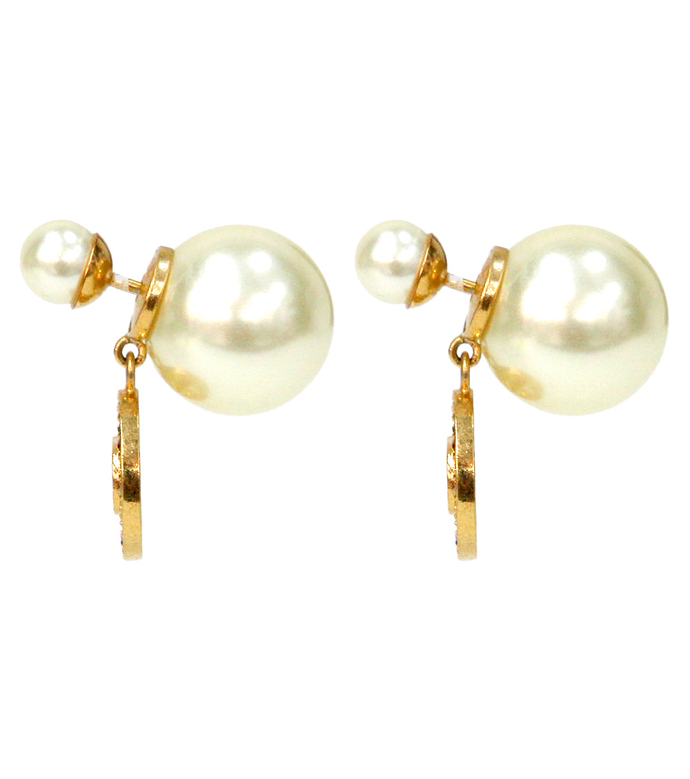 Dior pearl earrings