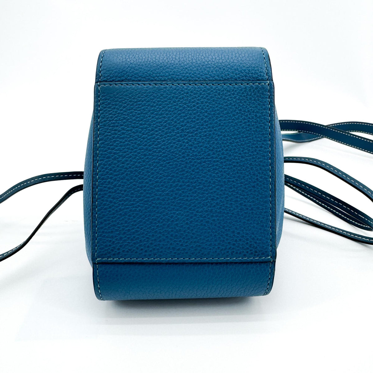 Loewe Mini Hamock Bag Pebble Calfskin Blue