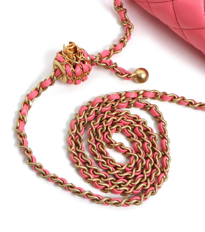 Chanel Pink Golden Ball Petit Sac