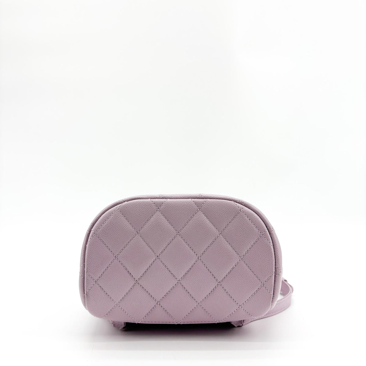 Chanel Dumas Backpack Small Caviar Lilac Gold Hardware