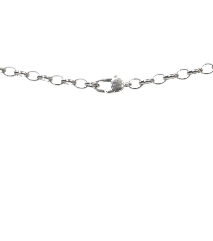 Gucci Round Interlocking G Silver Necklace