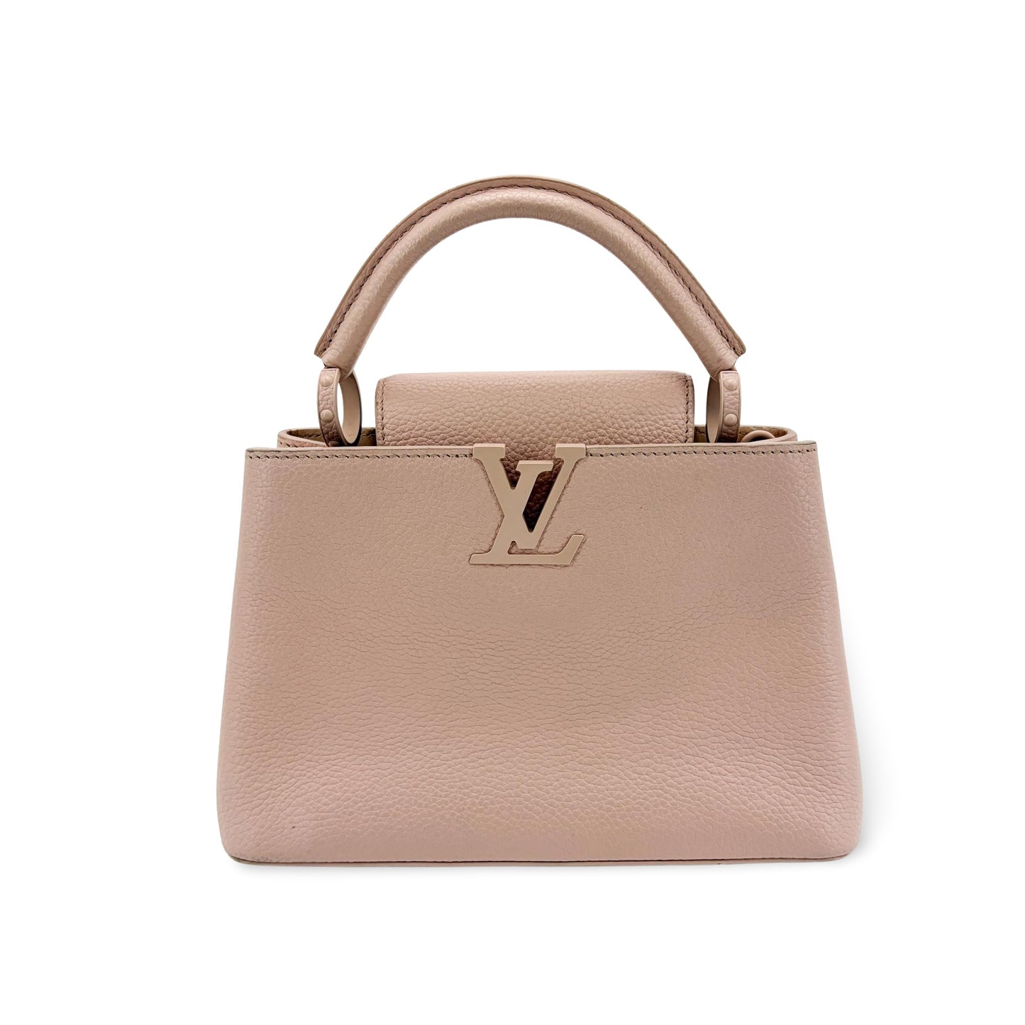 Louis Vuitton Capucines Mini Torrillon Rose Pondicher