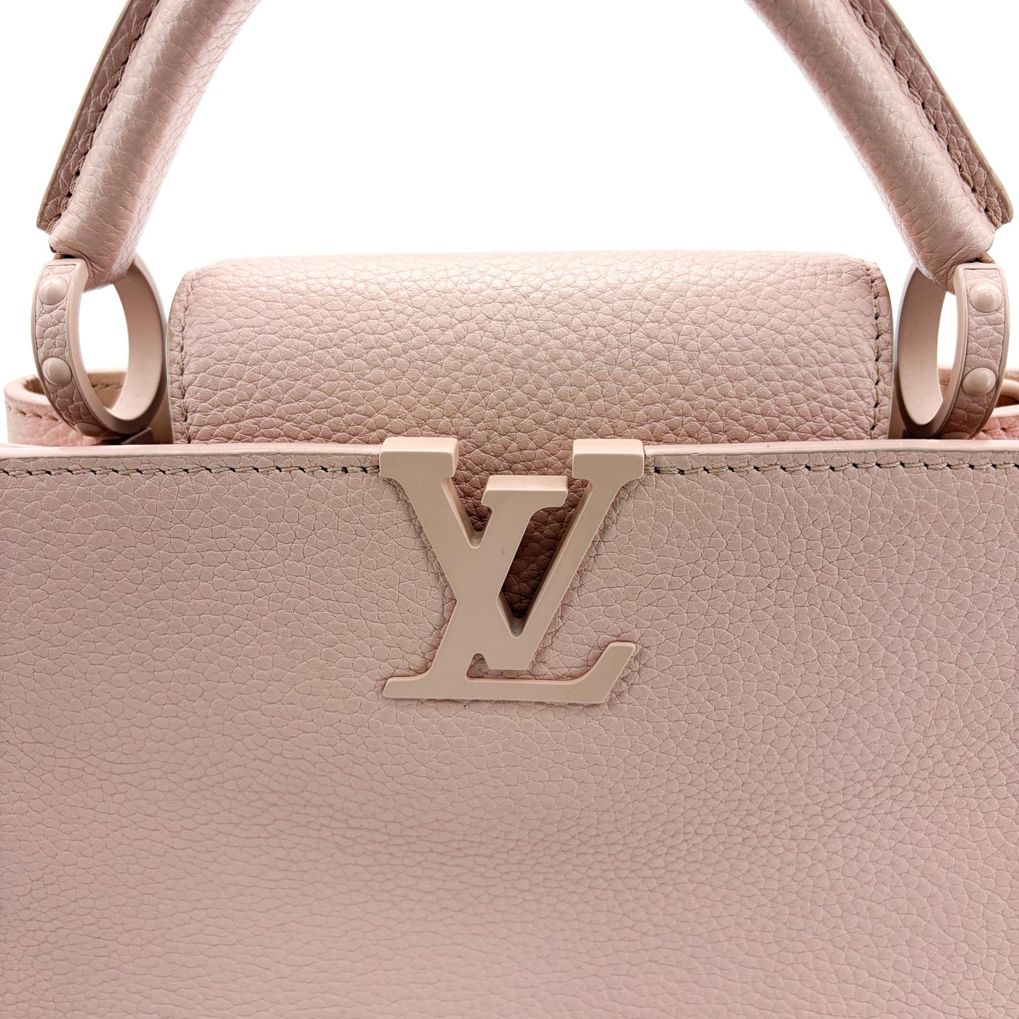 Louis Vuitton Capucines Mini Torrillon Rose Pondicher