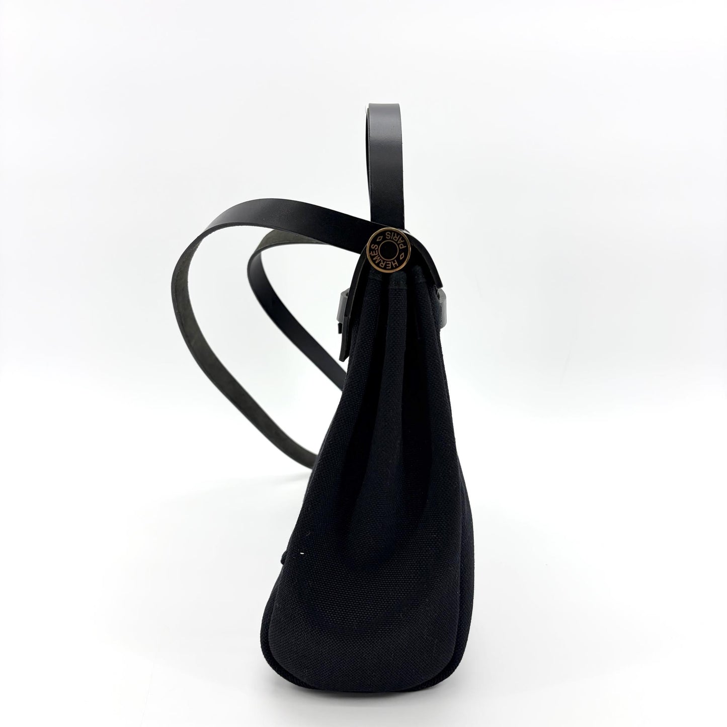 Hermès Herbag 31 Black Gold Hardware