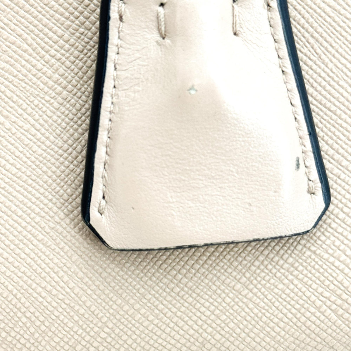 Prada Saffiano Luxe Tote Bag Beige