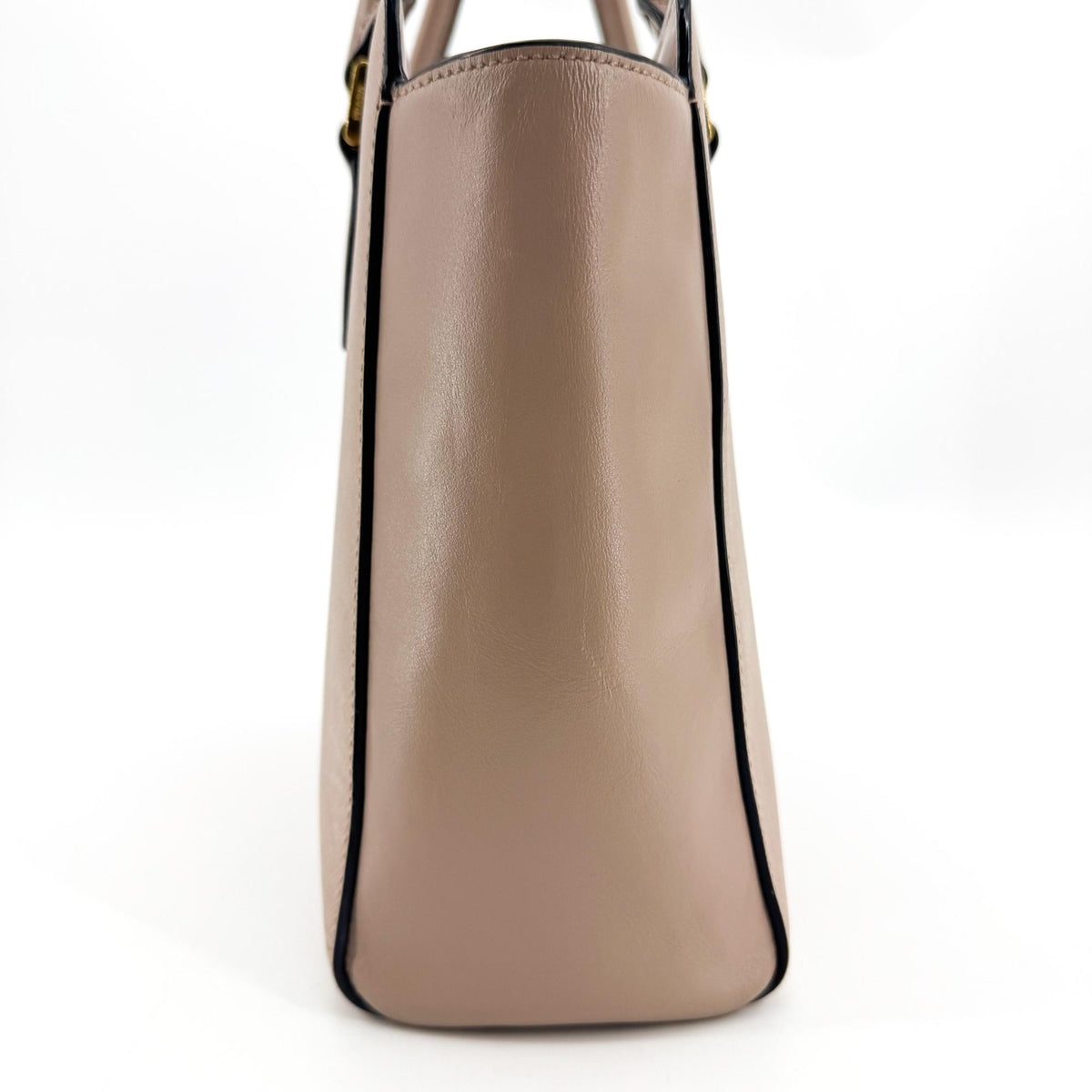Prada Saffiano Luxe Tote Bag Beige