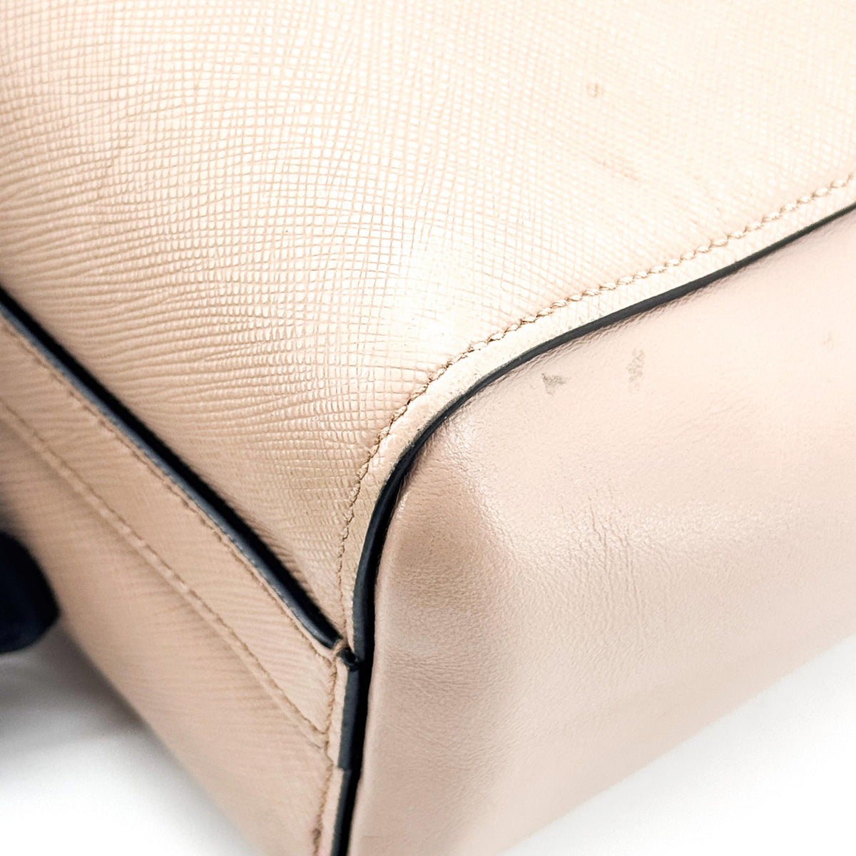 Prada Saffiano Luxe Tote Bag Beige