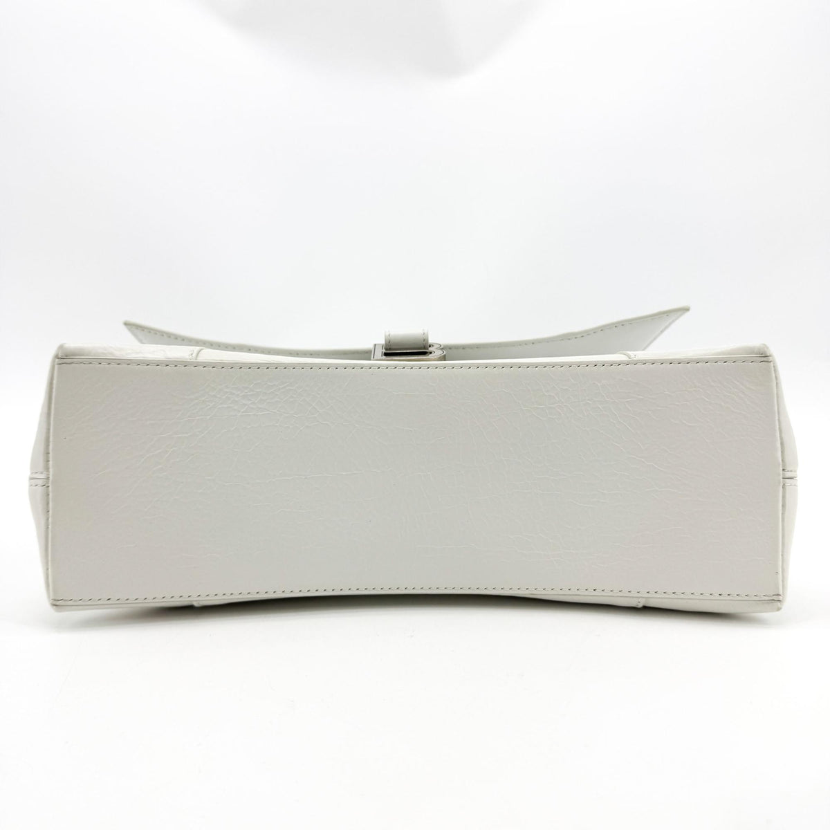 Balenciaga Downtown Small Shoulder Bag White
