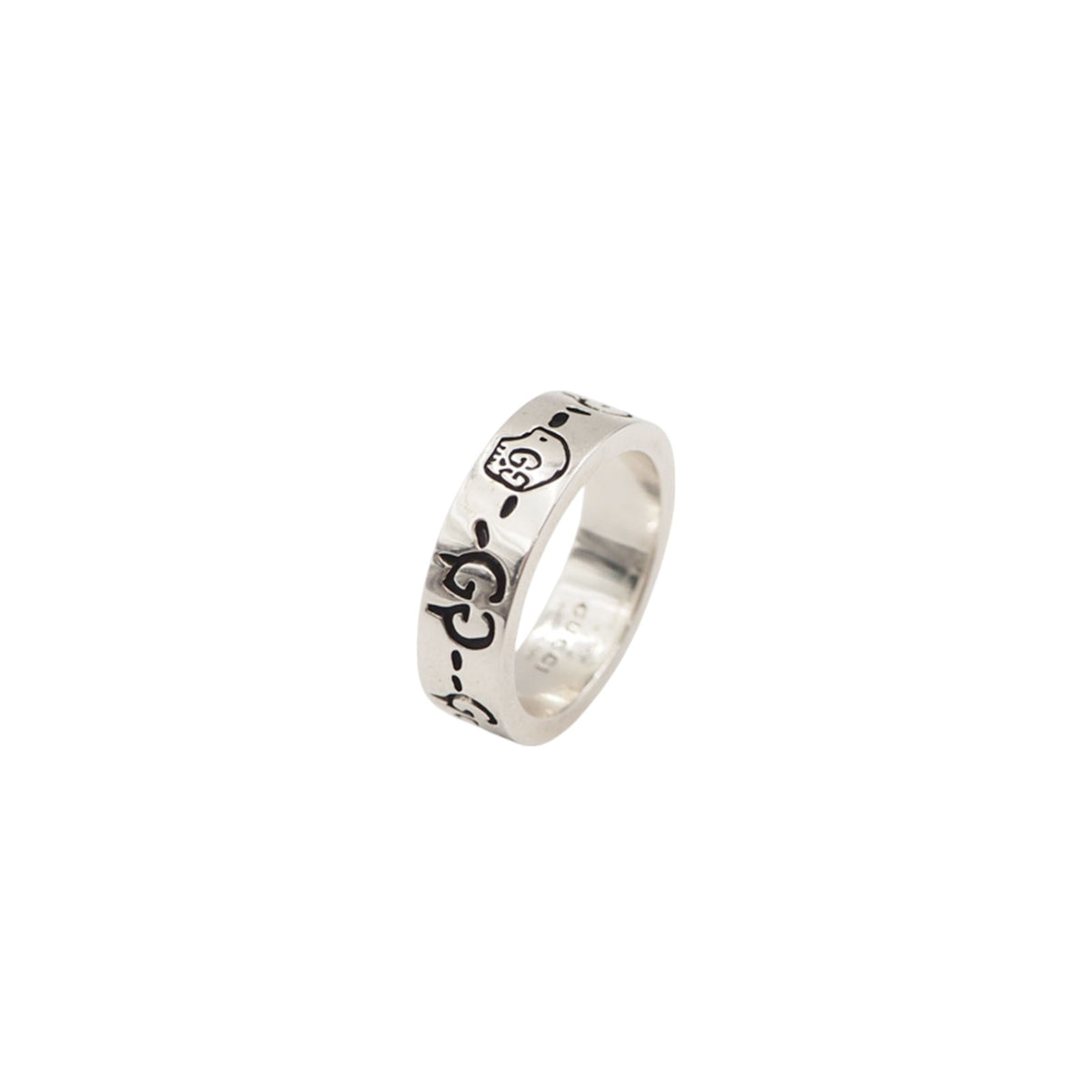 Gucci 477339 Silver Ghost Ring