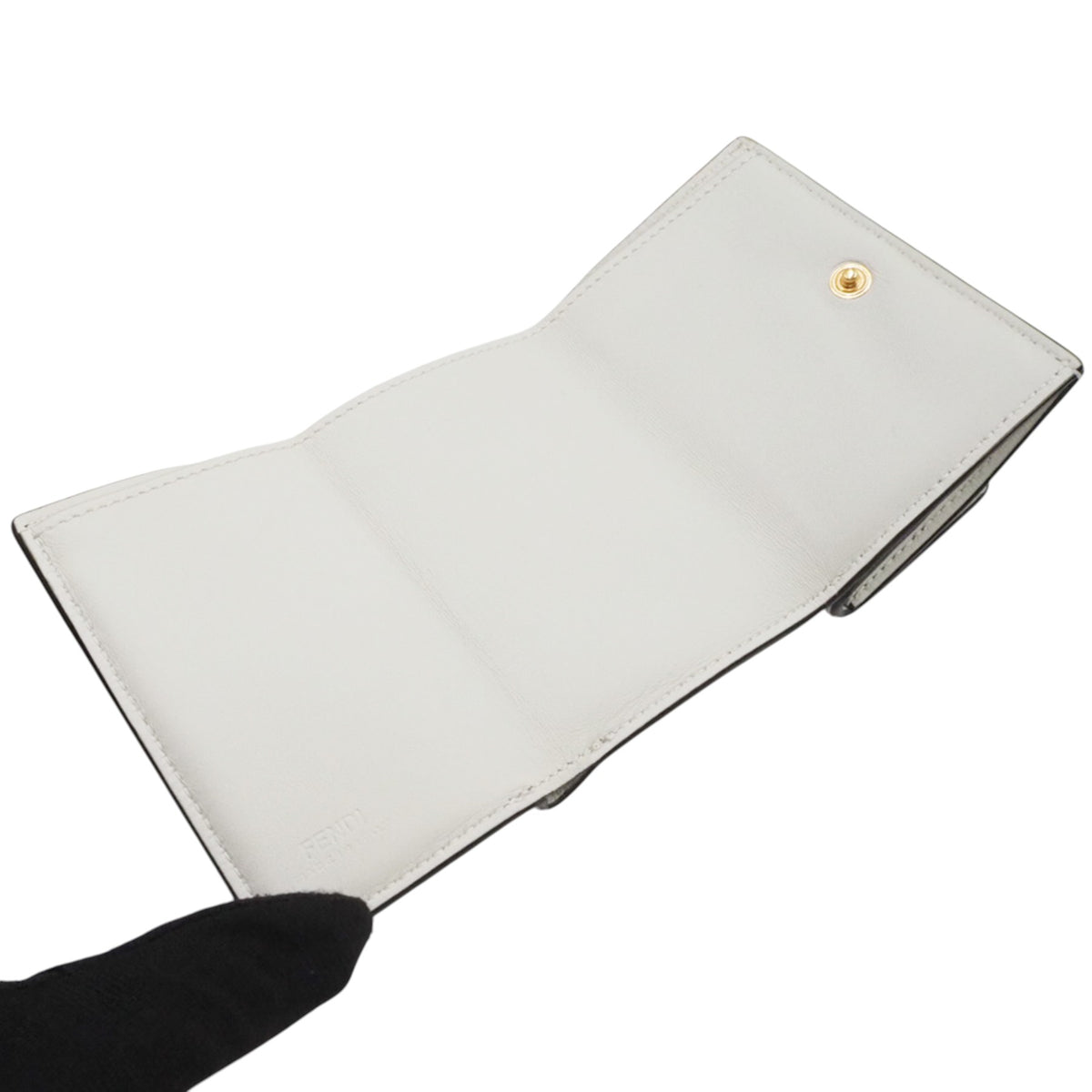 Fendi 8M0395 Trifold Micro Wallet