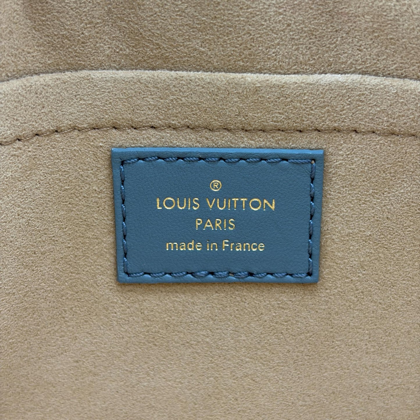 Louis Vuitton Damier Wavy Trunk Clutch Blue