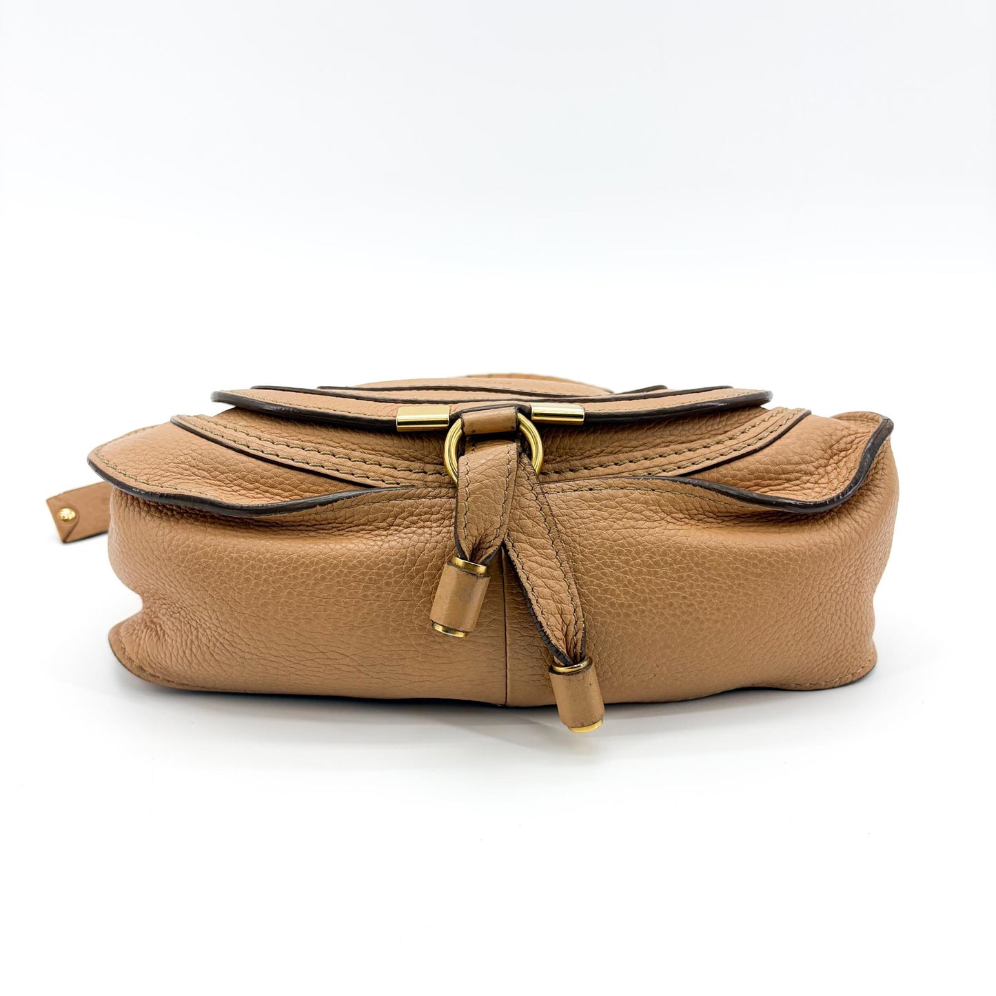 Chloé Marchi Mini Double Carry Bag Tanning