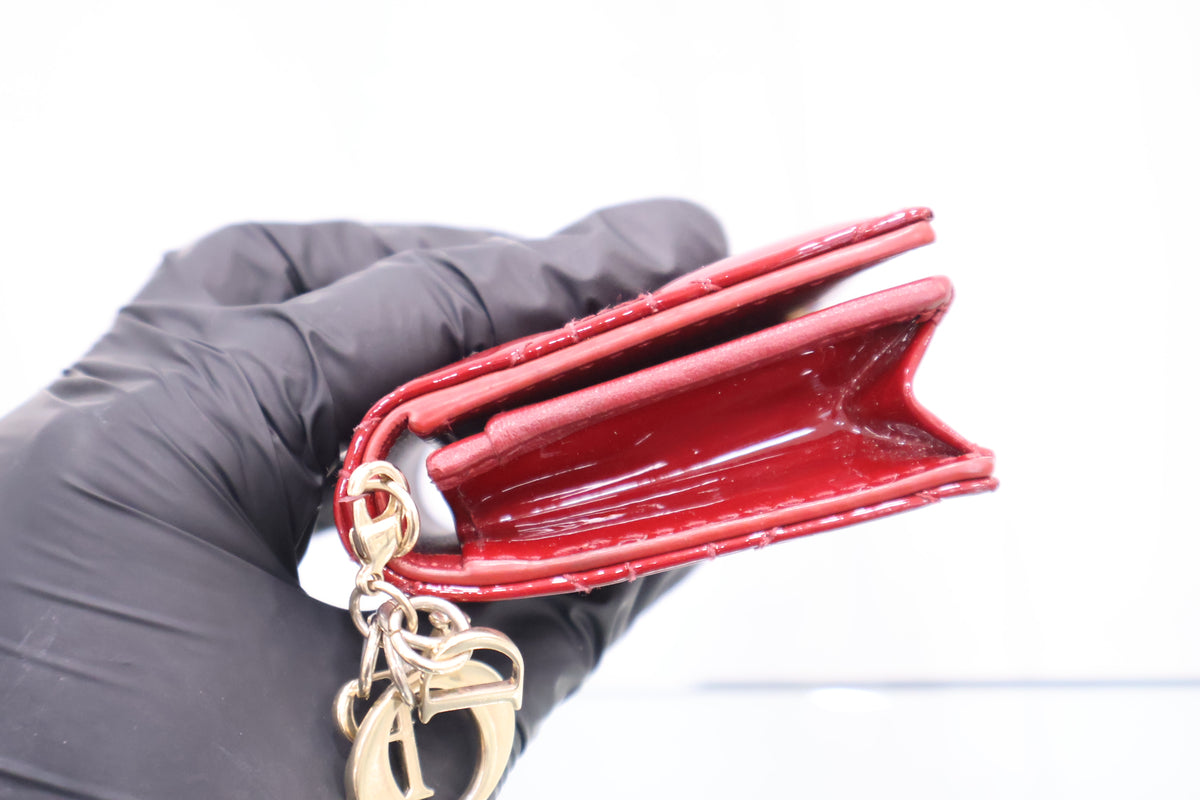 Lady Dior Bloom Card Wallet S0011OVRB M323