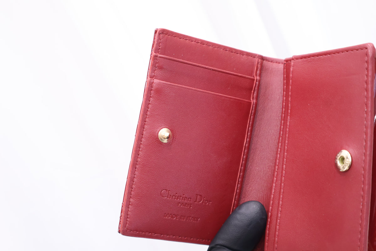 Lady Dior Bloom Card Wallet S0011OVRB M323