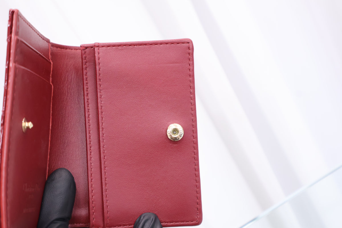 Lady Dior Bloom Card Wallet S0011OVRB M323