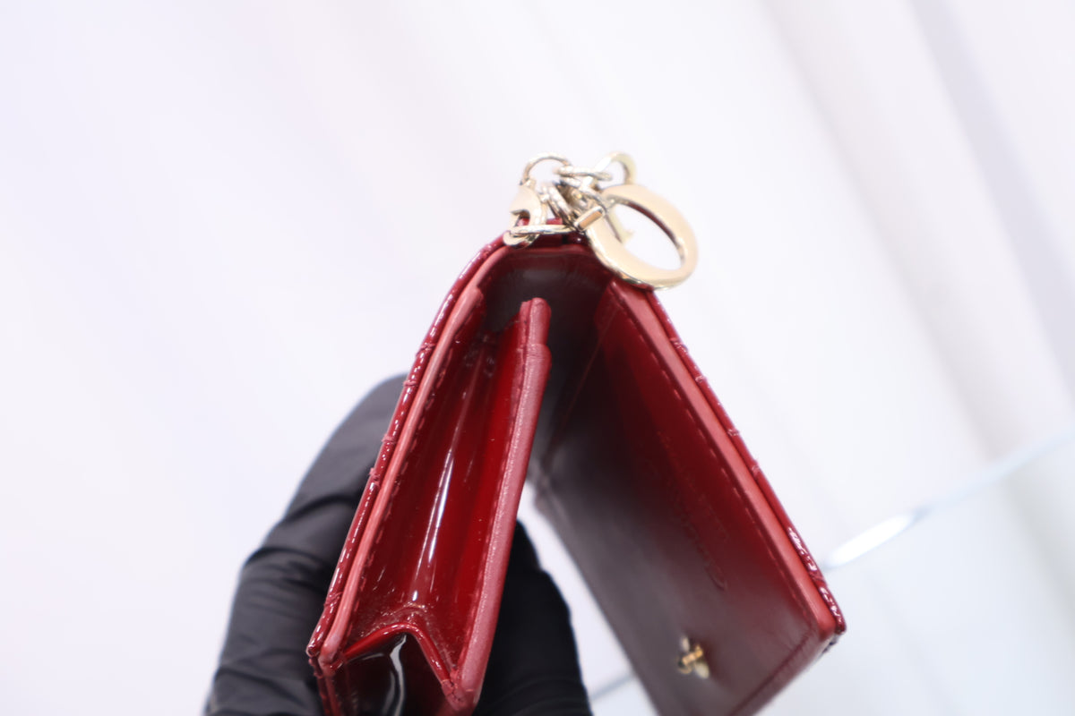 Lady Dior Bloom Card Wallet S0011OVRB M323