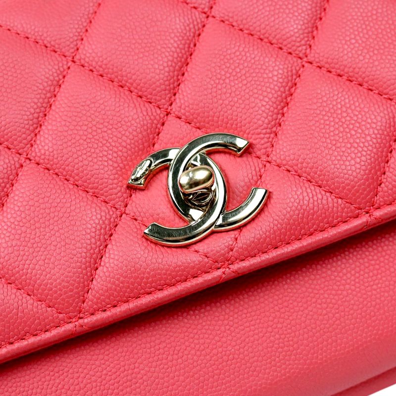 Chanel Pink Business Affinity 2-Way Bag