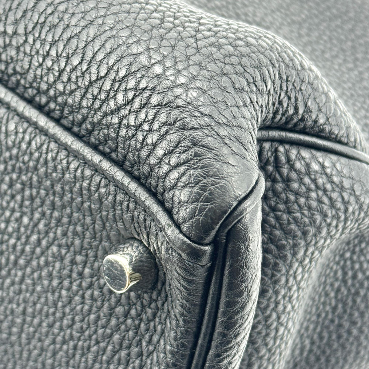 Hermès Kelly Bag Silver Hardware Black