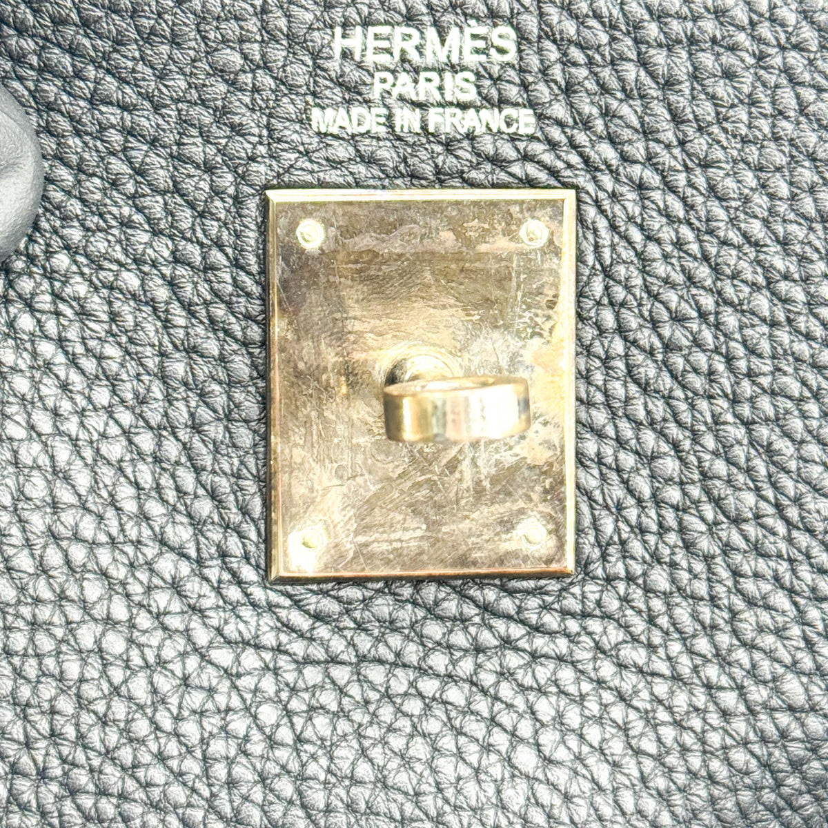 Hermès Kelly Bag Silver Hardware Black