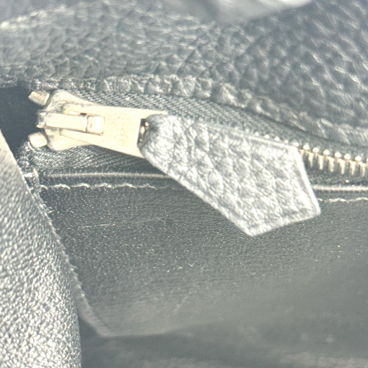 Hermès Kelly Bag Silver Hardware Black