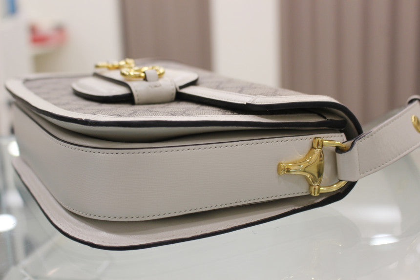Horsebit 1955 GG Supreme Shoulder Bag 602204