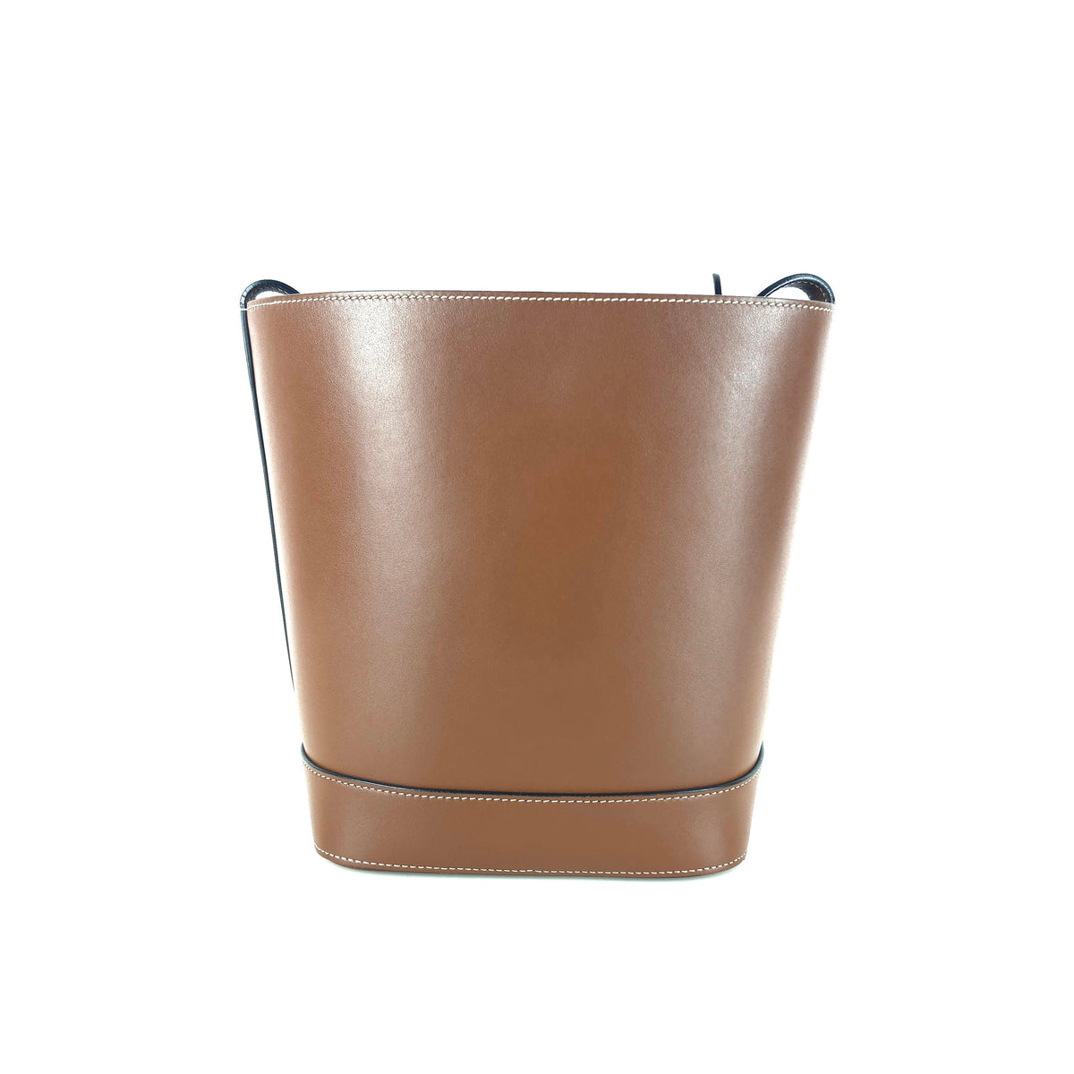 Small Smooth Calfskin Cuir Triomphe Bucket Bag Crossbody Bag 113783