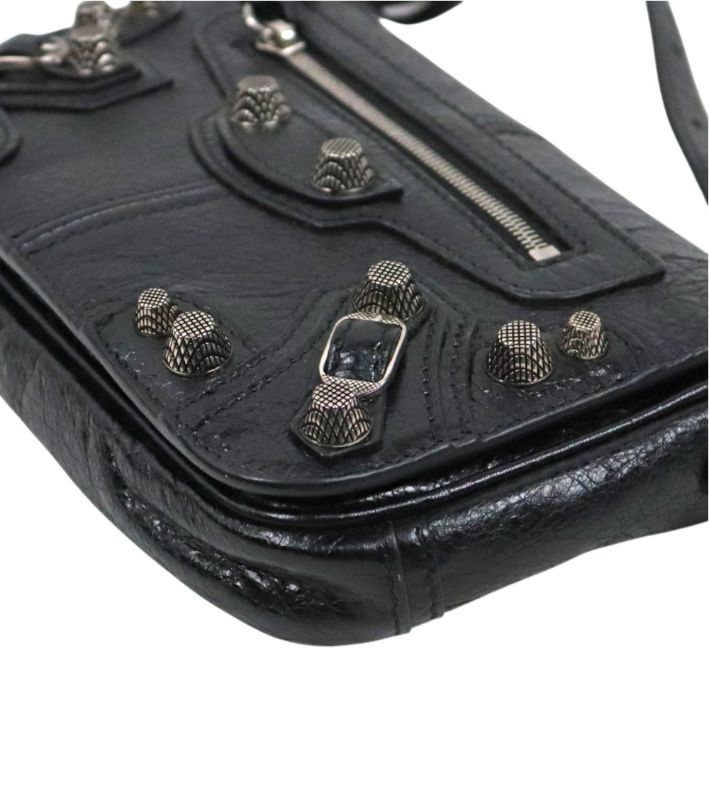 Balenciaga Mini Le Cagol Flap Crossbody Bag