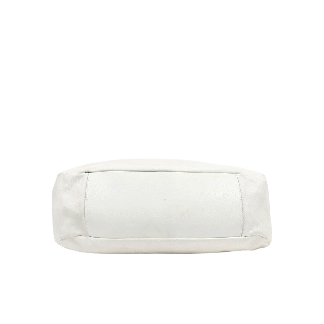 Chanel White Big CC Chain Shoulder Bag