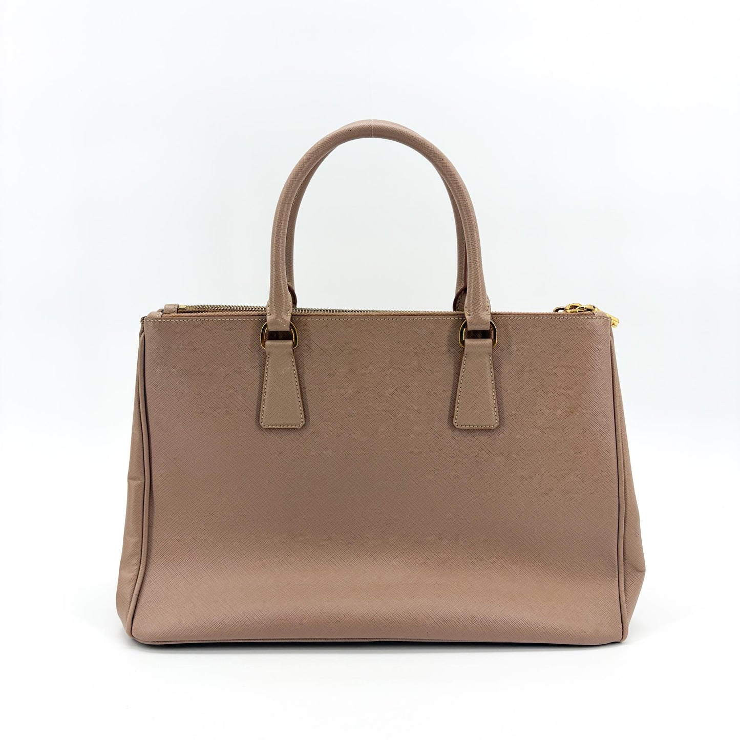 Prada Galleria Saffiano Leather Bag Medium Cameo