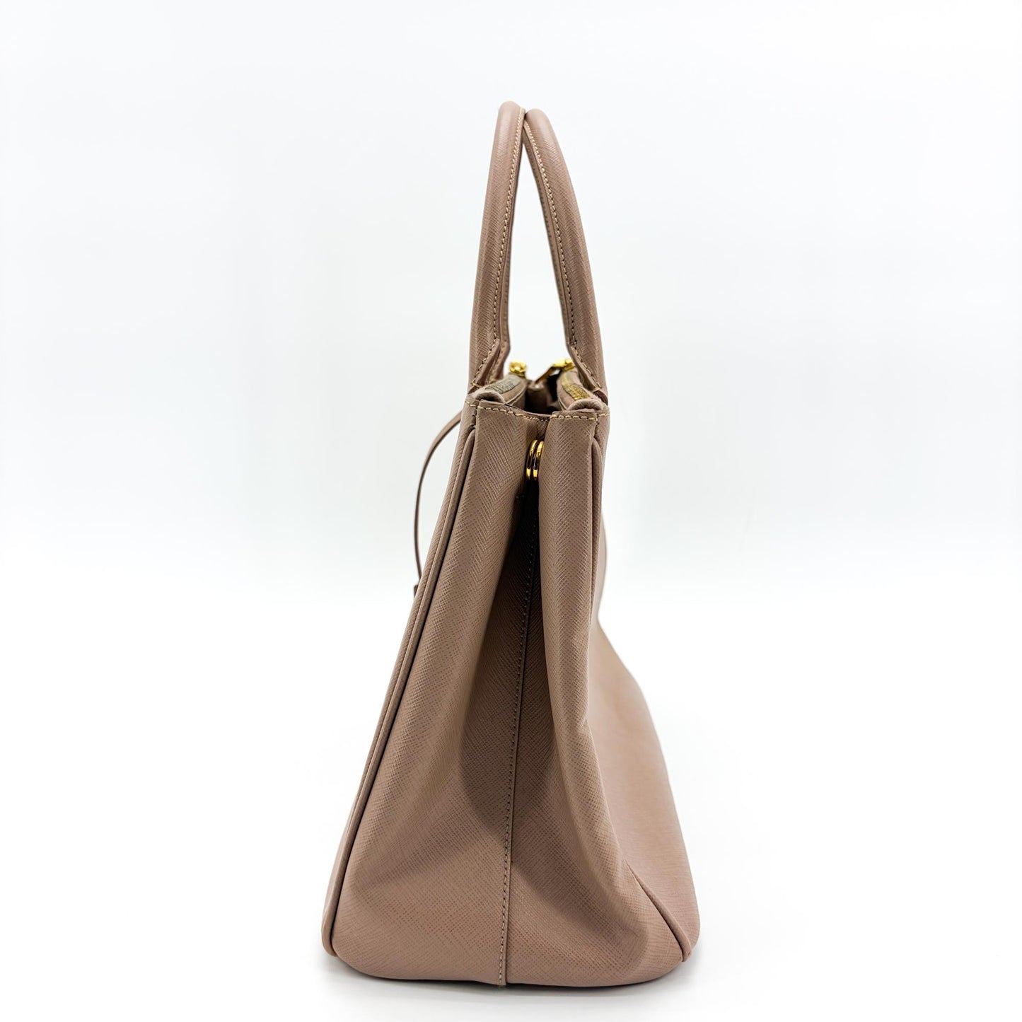 Prada Galleria Saffiano Leather Bag Medium Cameo