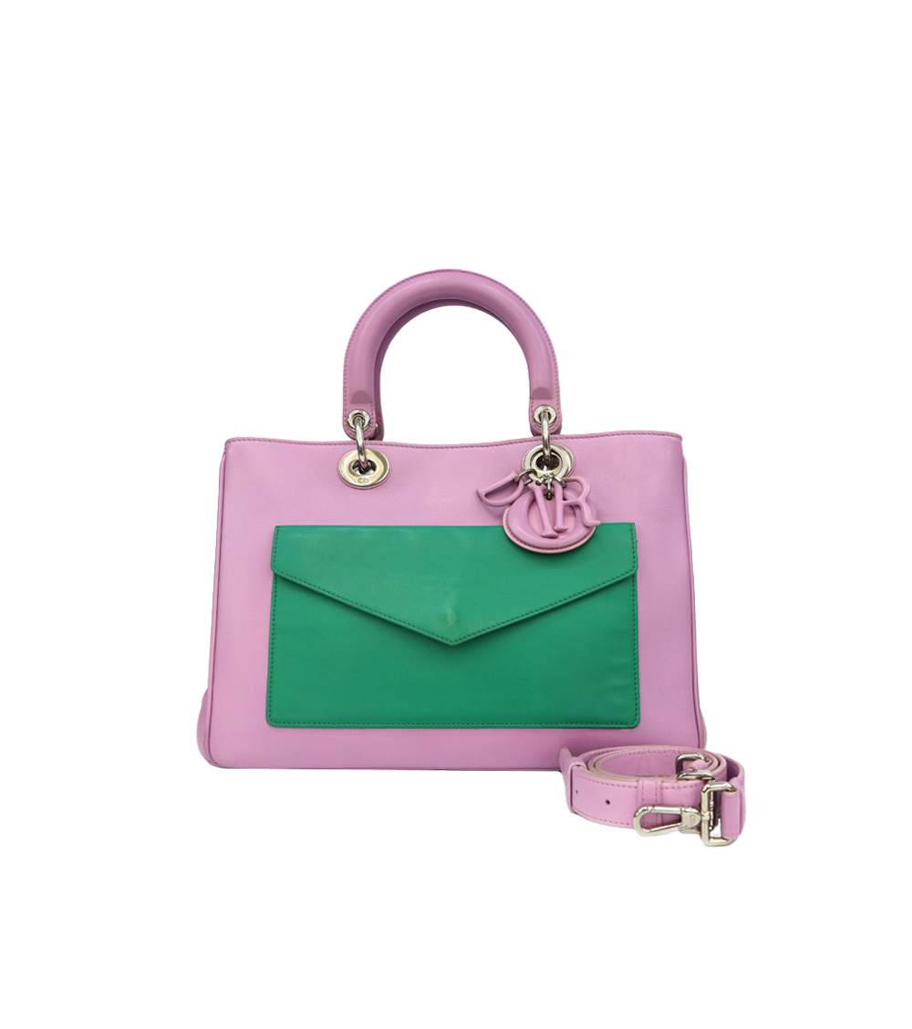 Dior Purple Black Tote