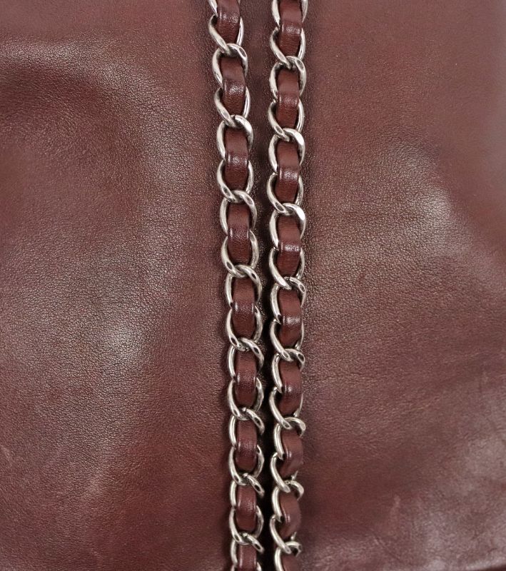 Chanel Burgundy Pocket Backpack