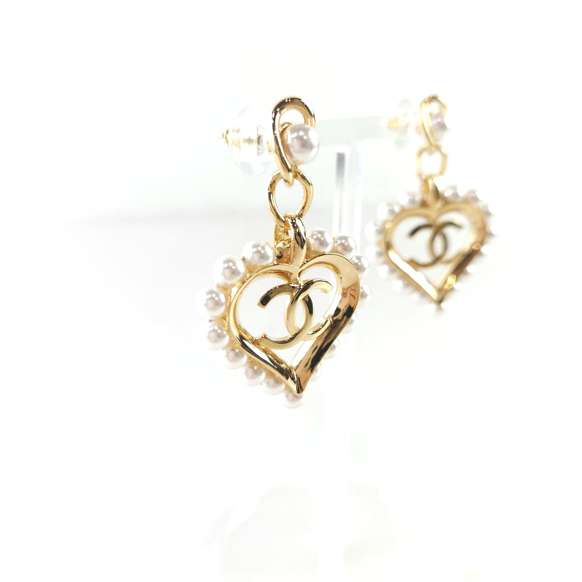 ハート CC ピアス AB2597