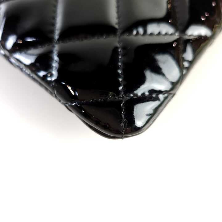 Large Classic Patent Clutch Bag A82552