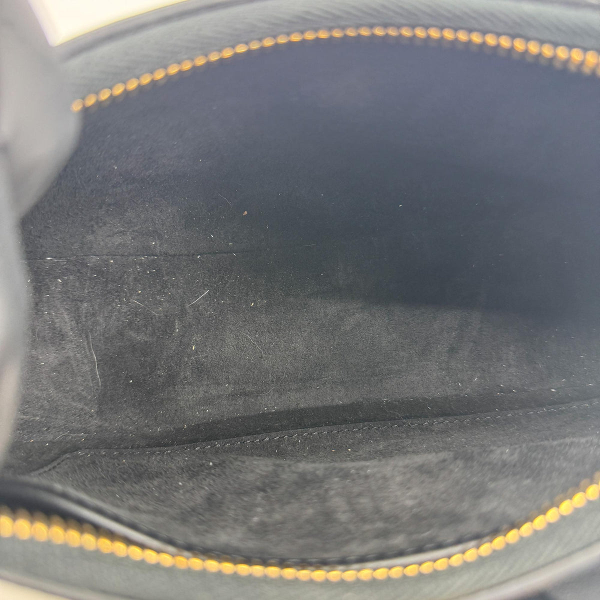 Celine Ava Triomphe Bag Shiny Calfskin Black