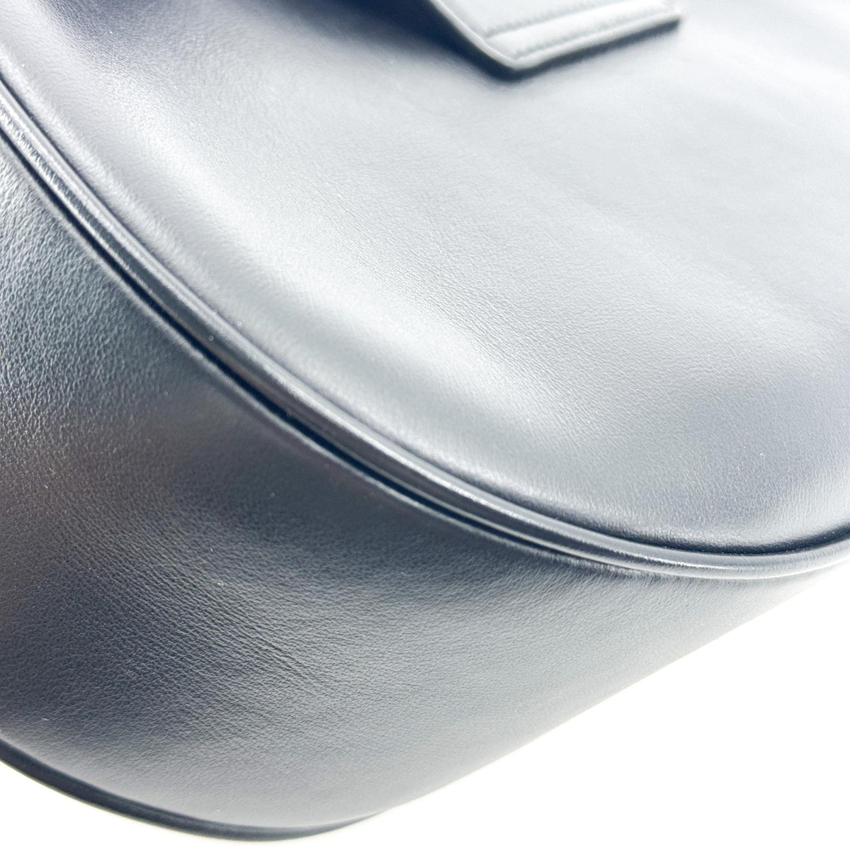 Celine Ava Triomphe Bag Shiny Calfskin Black