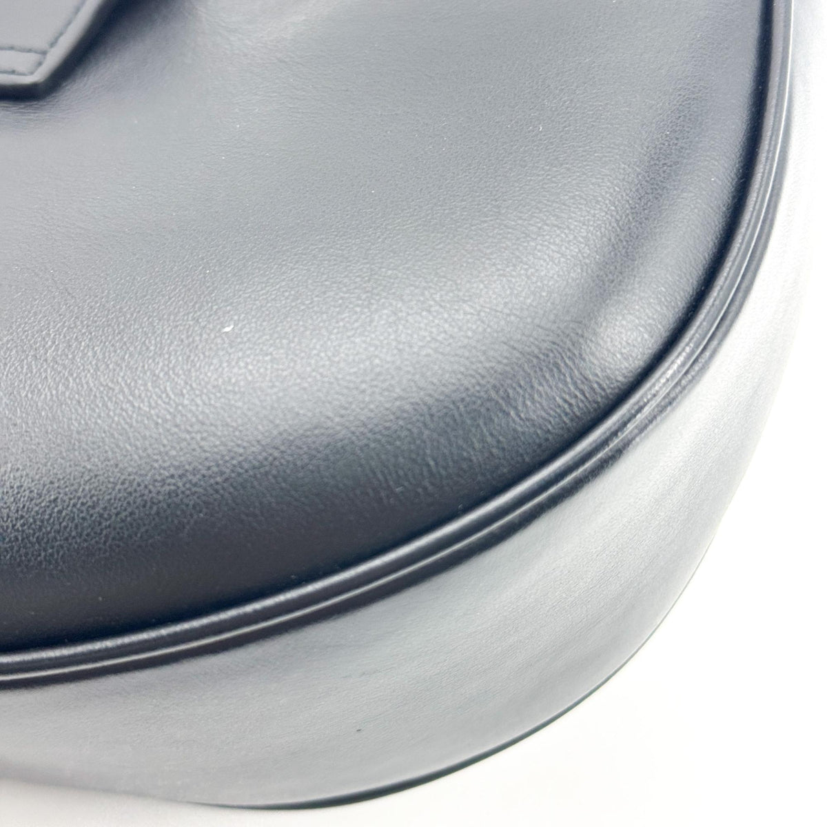 Celine Ava Triomphe Bag Shiny Calfskin Black