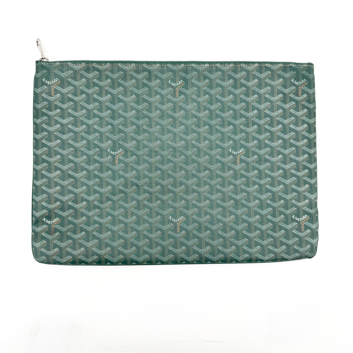 Goyard Senna Clutch GM Green