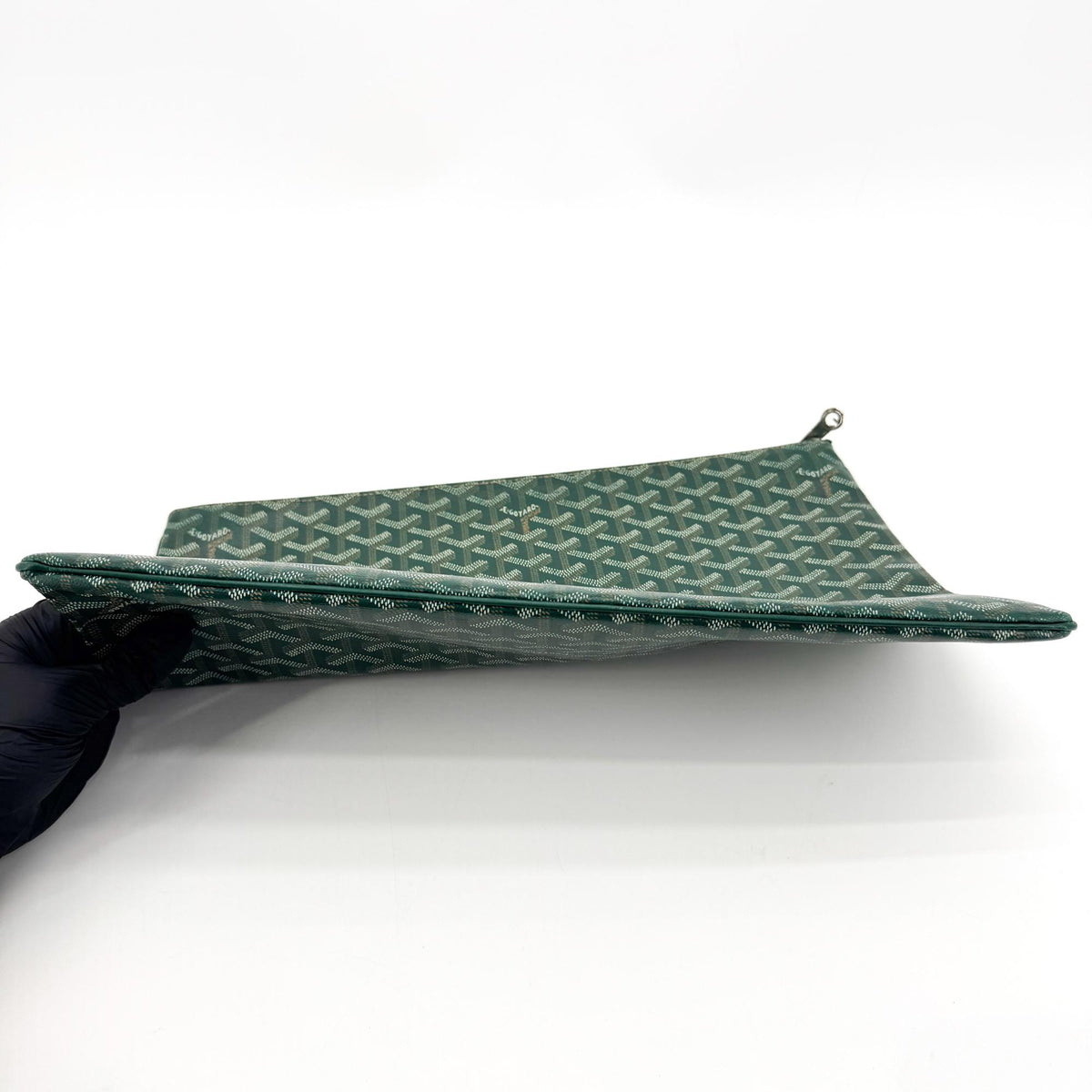 Goyard Senna Clutch GM Green