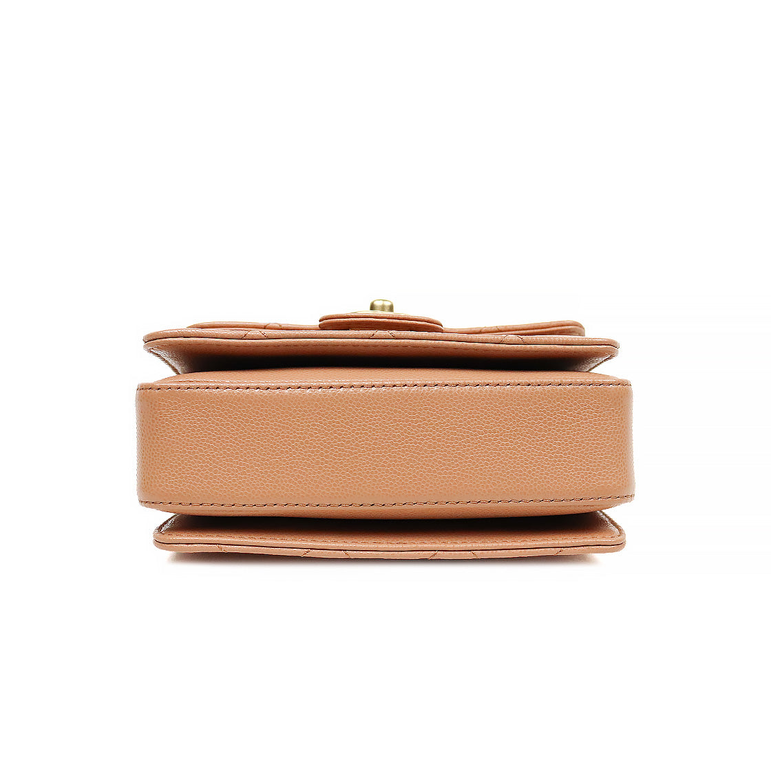 Chanel Mini Brown Caviar Top-Handle Tote Bag