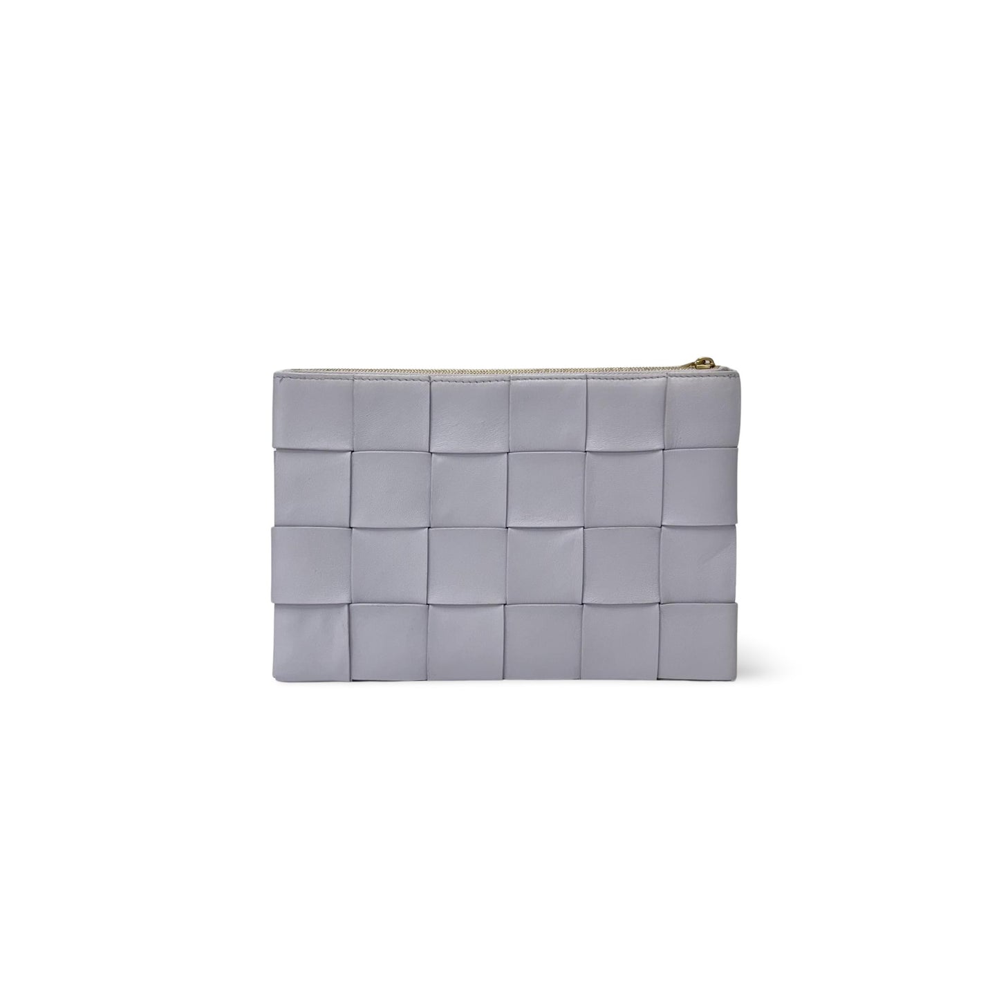 Bottega Veneta Intrecciato Mini Clutch Bag Lavender