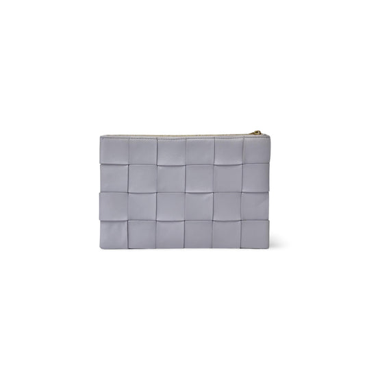 Bottega Veneta Intrecciato Mini Clutch Bag Lavender