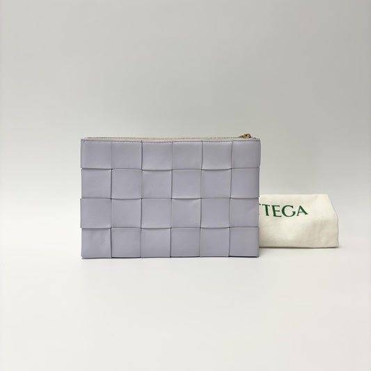 Bottega Veneta Pochette Intrecciato Mini Lavande