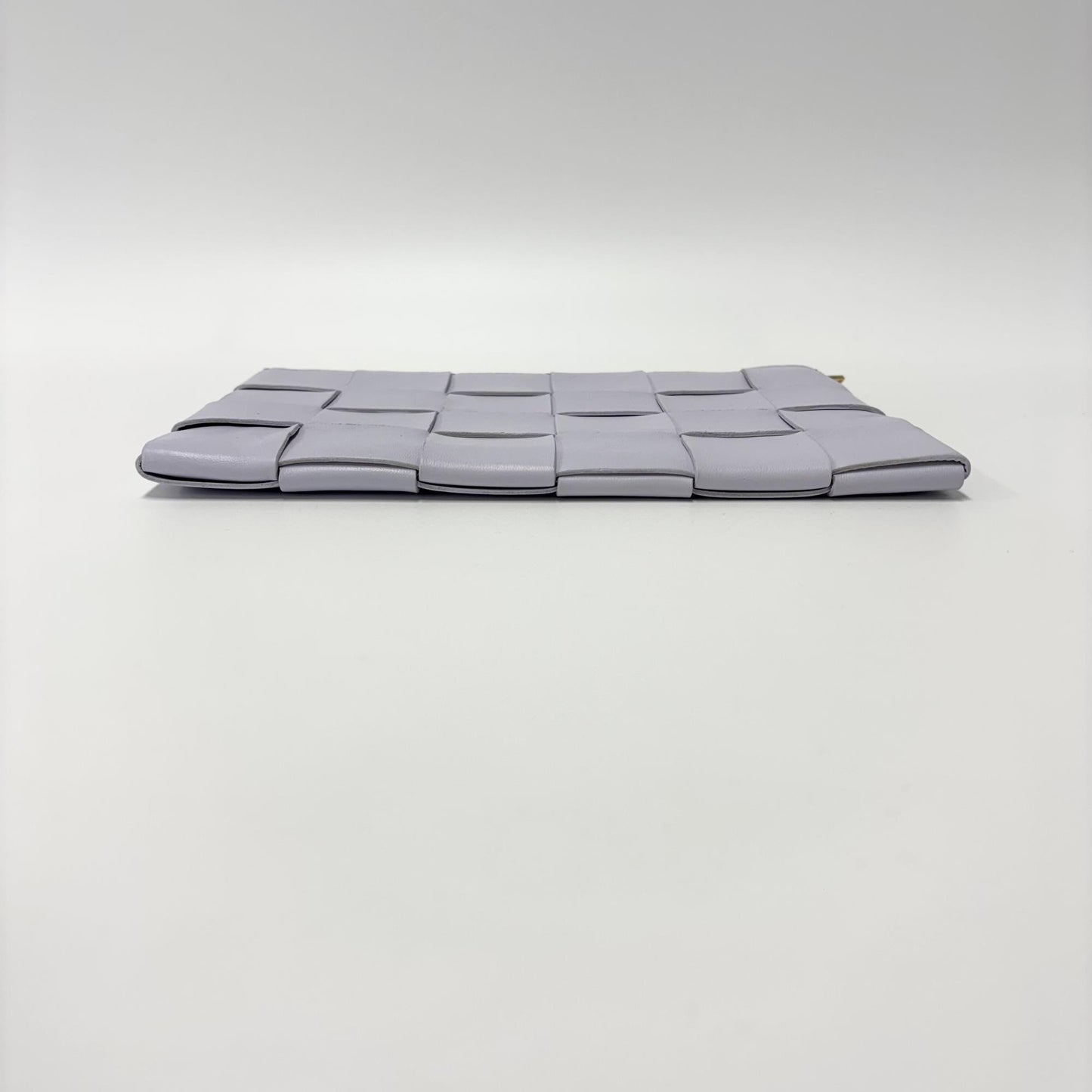 Bottega Veneta Intrecciato Mini Clutch Bag Lavender