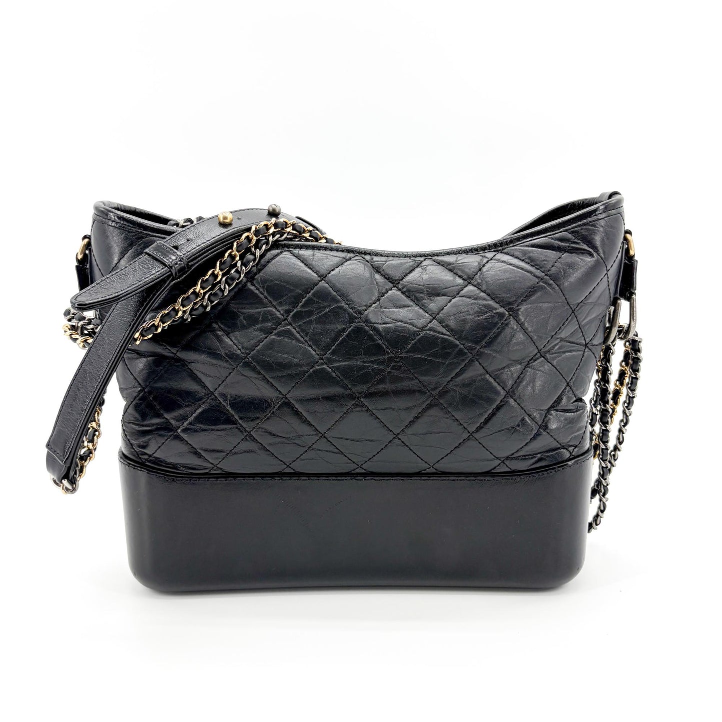 Chanel Gabrielle Hobo Bag Medium Black