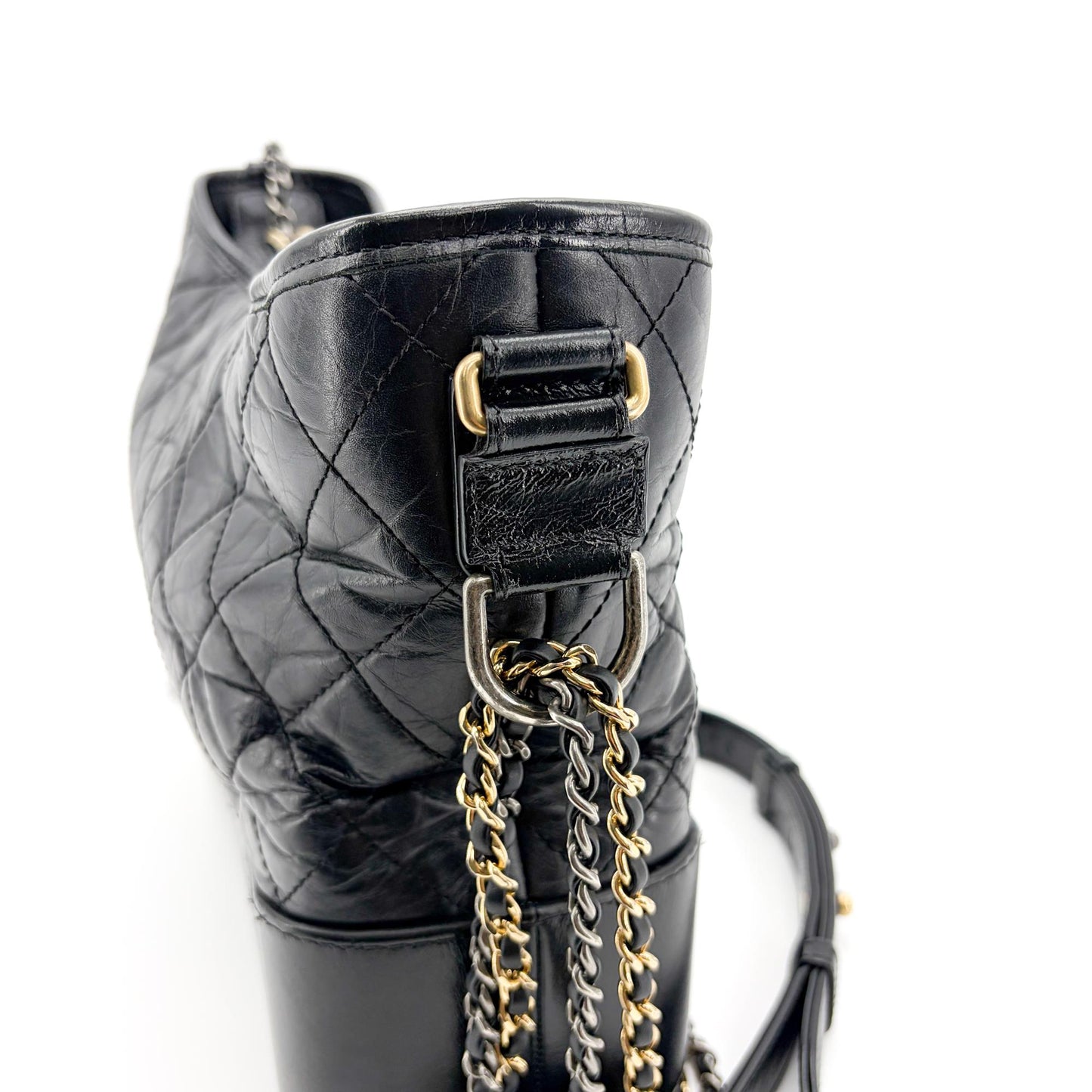 Chanel Gabrielle Hobo Bag Medium Black
