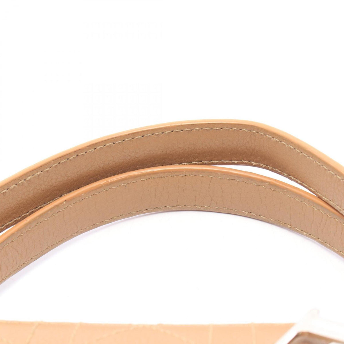 Christian Dior Dior Cannage Beige Calfskin Handbag