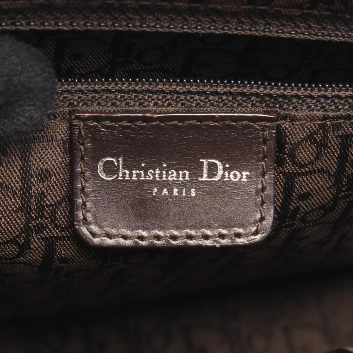 Christian Dior Dior Cannage Beige Calfskin Handbag