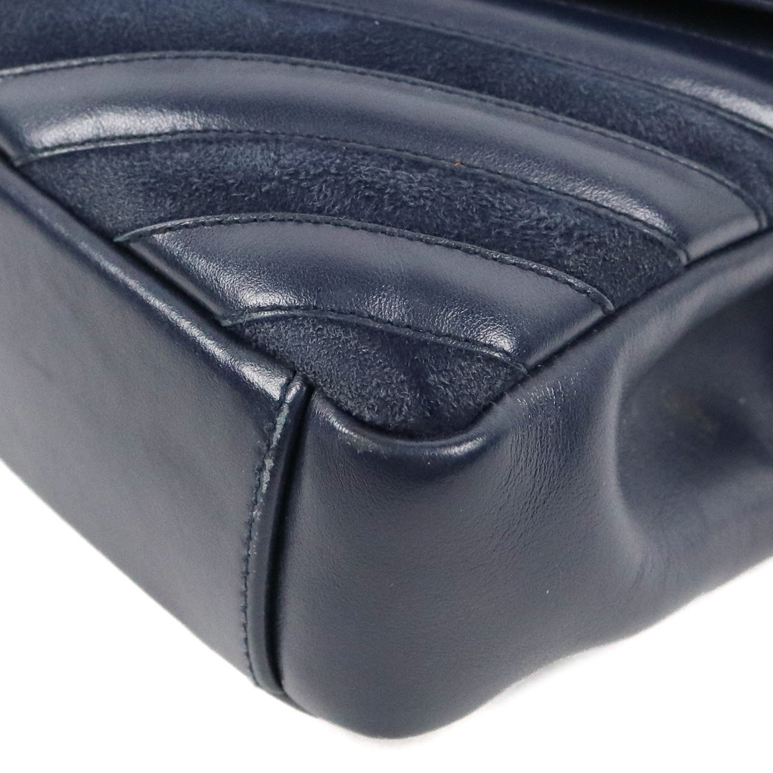 Saint Laurent Navy Medium College Bag