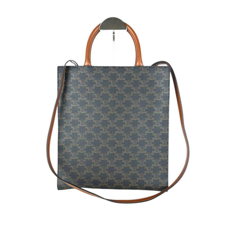 Small Triomphe Canvas Cabas Tote Bag Crossbody 191542